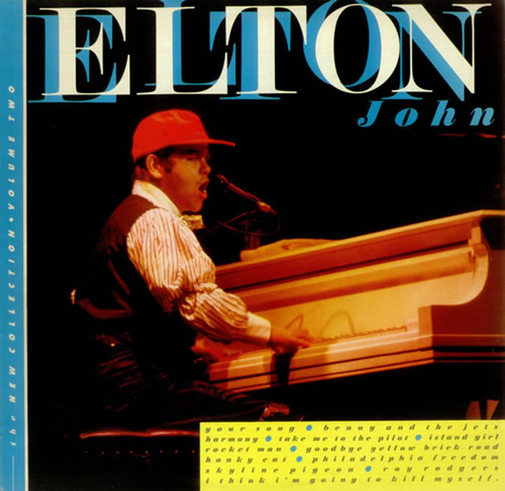 Elton John The New Collection - Volume Two UK vinyl LP album (LP record) CBR1036