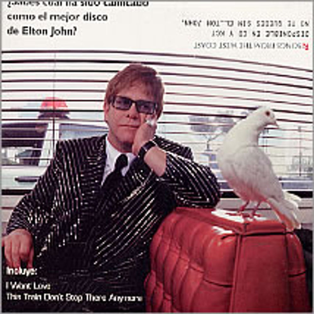 Elton John This Train Don't Stop There Anymore Mexican Promo CD single (CD5 / 5") CDP-934-1