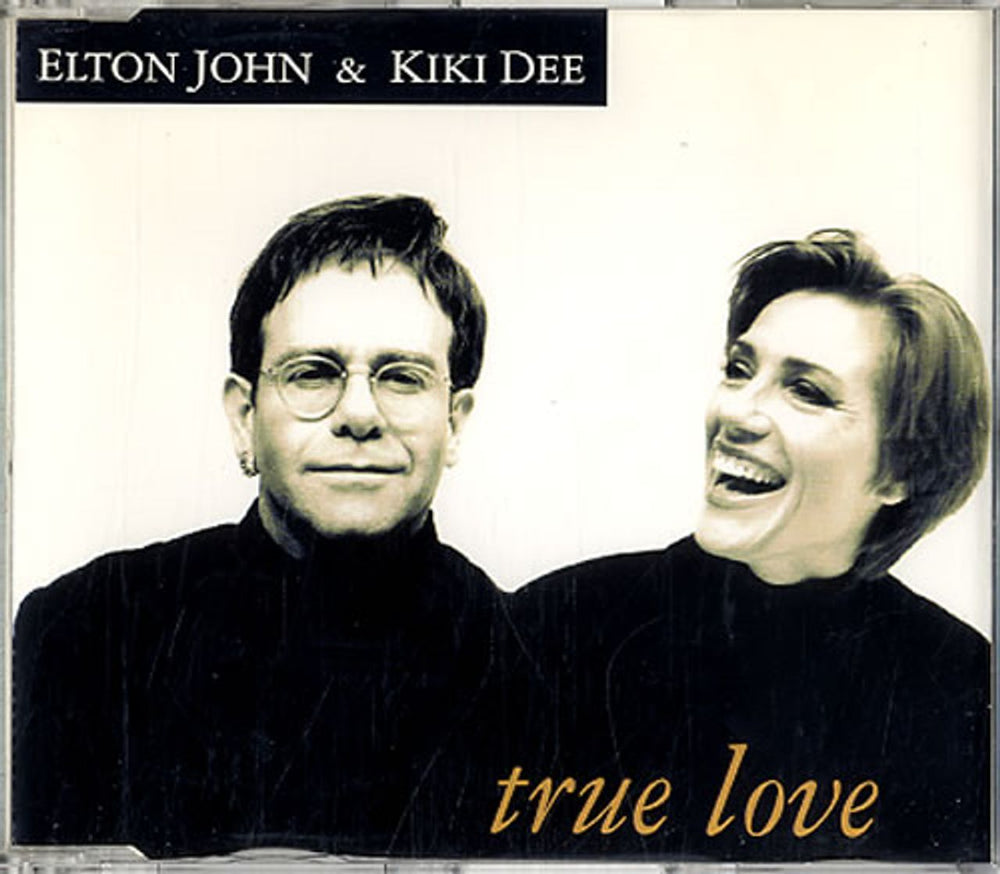 Elton John True Love UK Promo CD single (CD5 / 5") DUET1