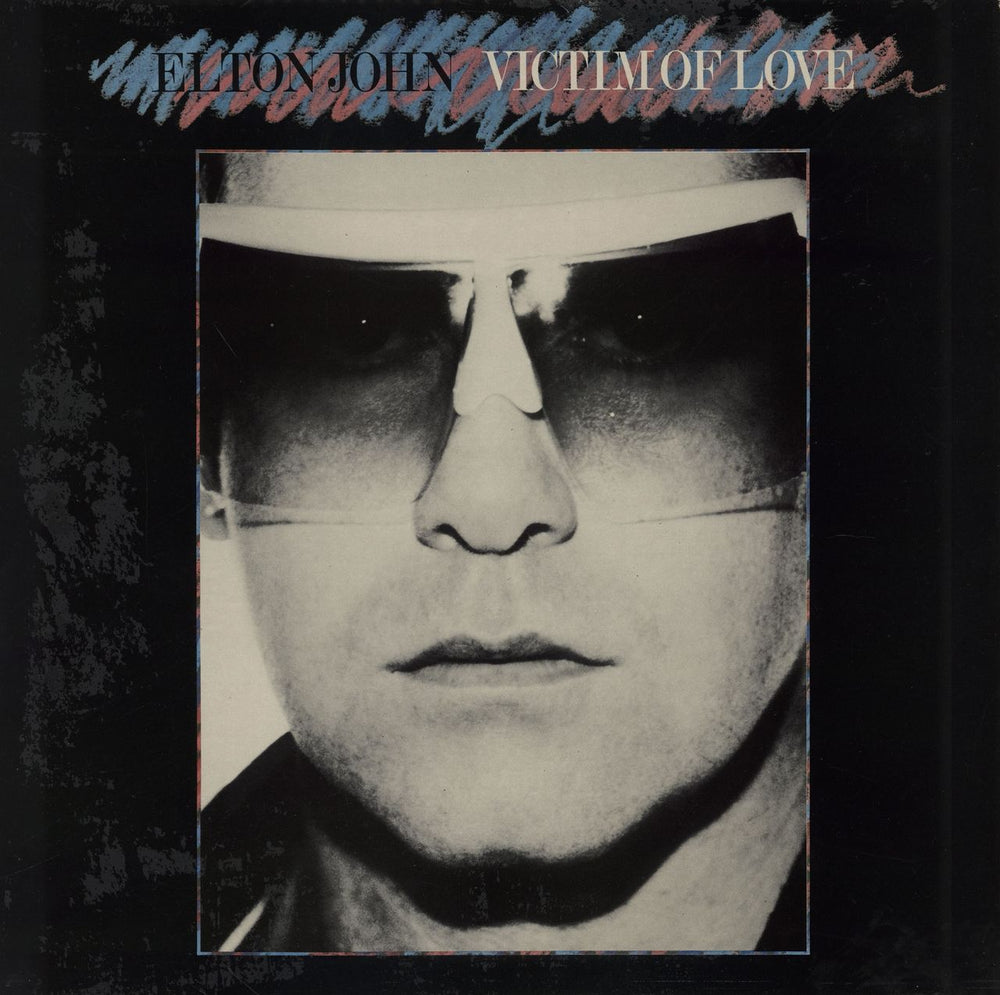 Elton John Victim Of Love UK vinyl LP album (LP record) HISPD125