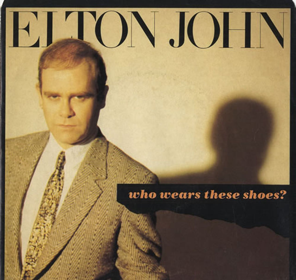 Elton John Who Wears These Shoes Canadian Promo 7" vinyl single (7 inch record / 45) 9291897