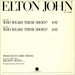 Elton John Who Wears These Shoes? US Promo 12" vinyl single (12 inch record / Maxi-single) PRO-A-2188