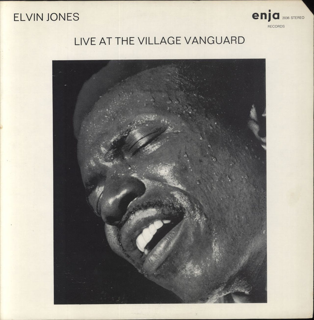 Elvin Jones Live At The Village Vanguard US vinyl LP album (LP record) ENJA2036