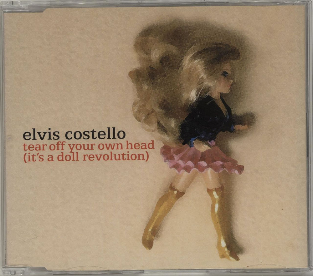 Elvis Costello Tear Off Your Own Head (It's A Doll Revolution) UK Promo CD single (CD5 / 5") 582889-2