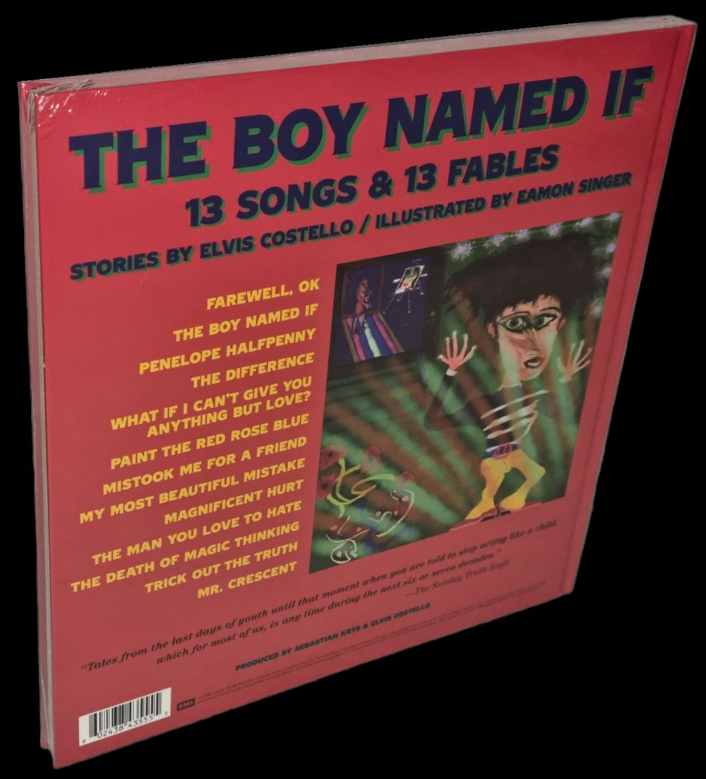 Elvis Costello The Boy Named If - Special Edition - Autographed UK CD Album Box Set COSDXTH801490