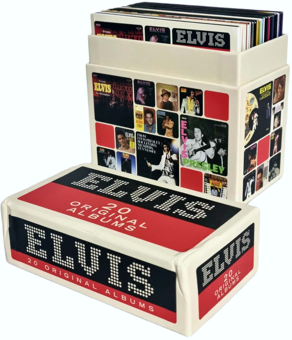 Elvis Presley 20 Original Albums UK CD Album Box Set 887254444626