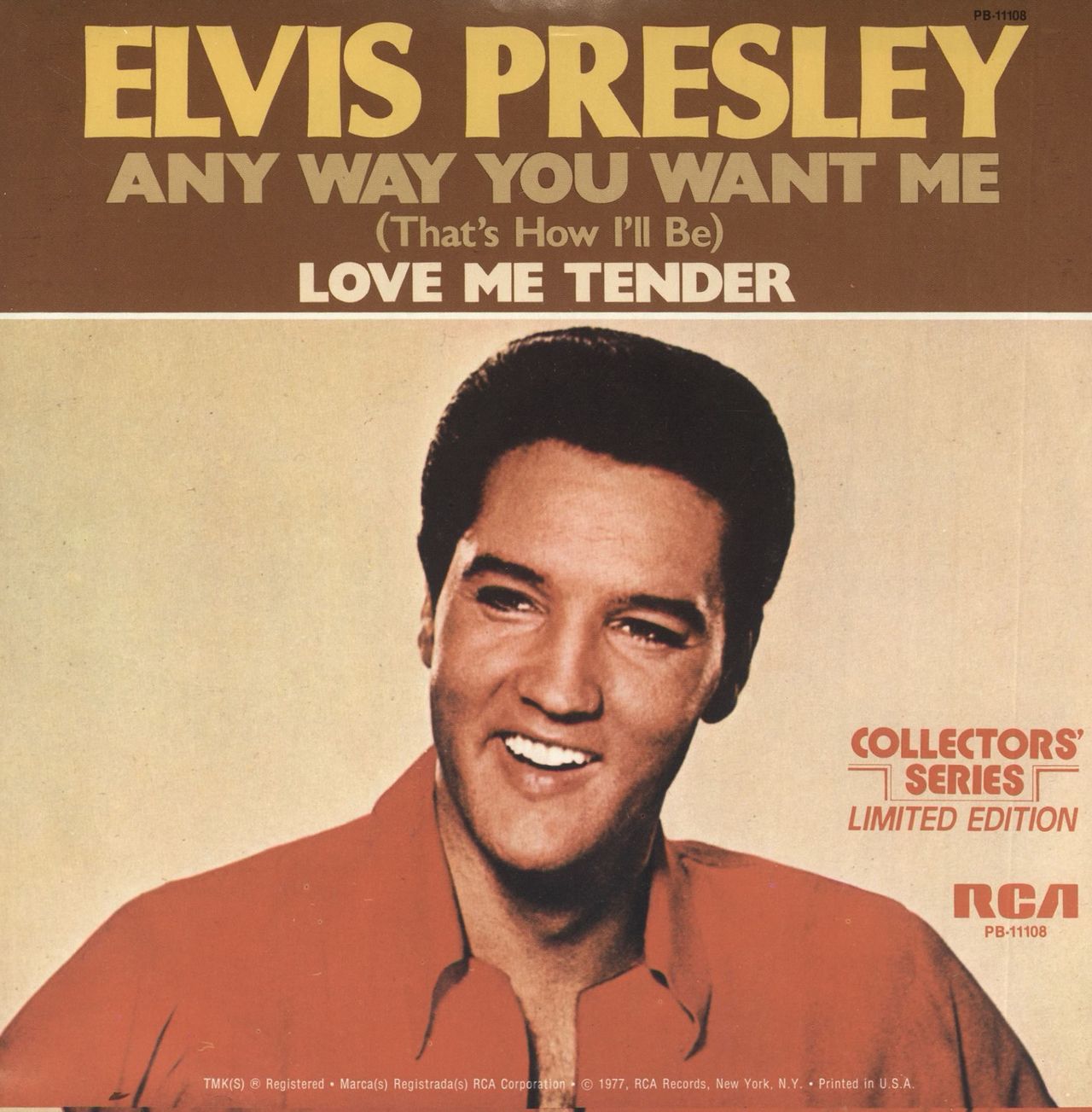 Elvis Presley Any Way You Want Me (That's How I'll Be) US 7" vinyl —  RareVinyl.com