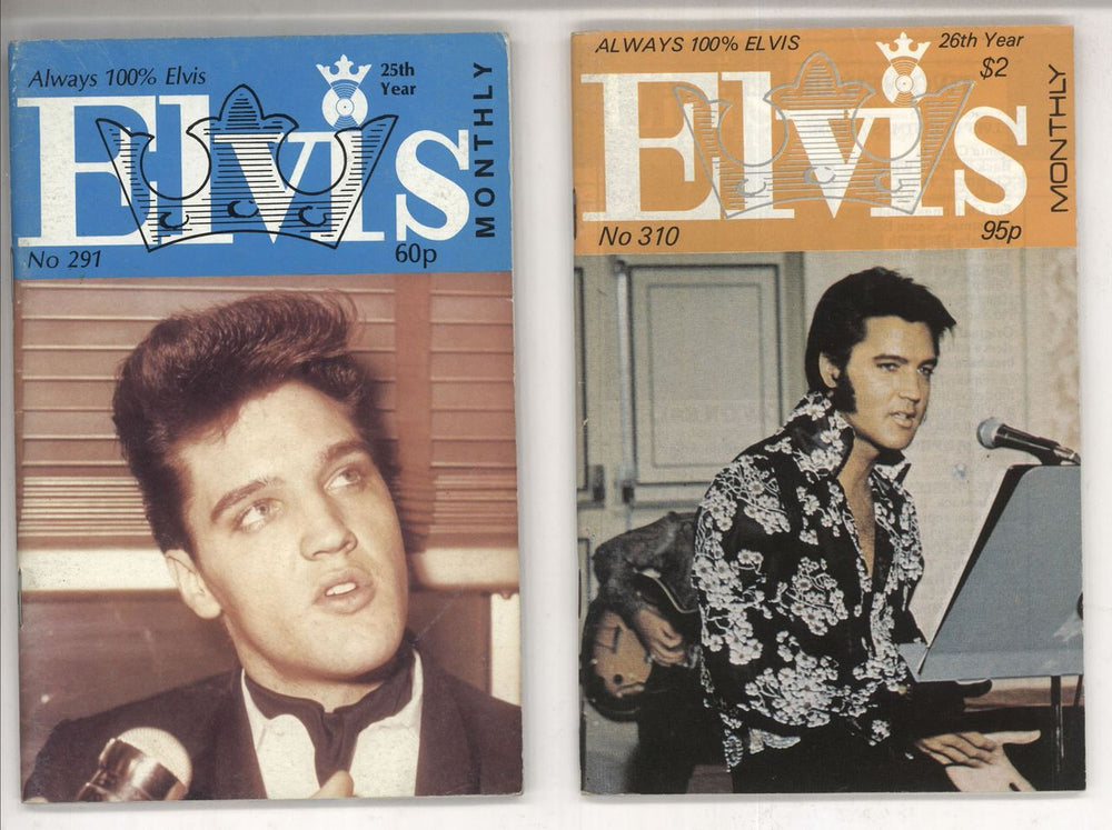 Elvis Presley Assorted Magazines UK magazine