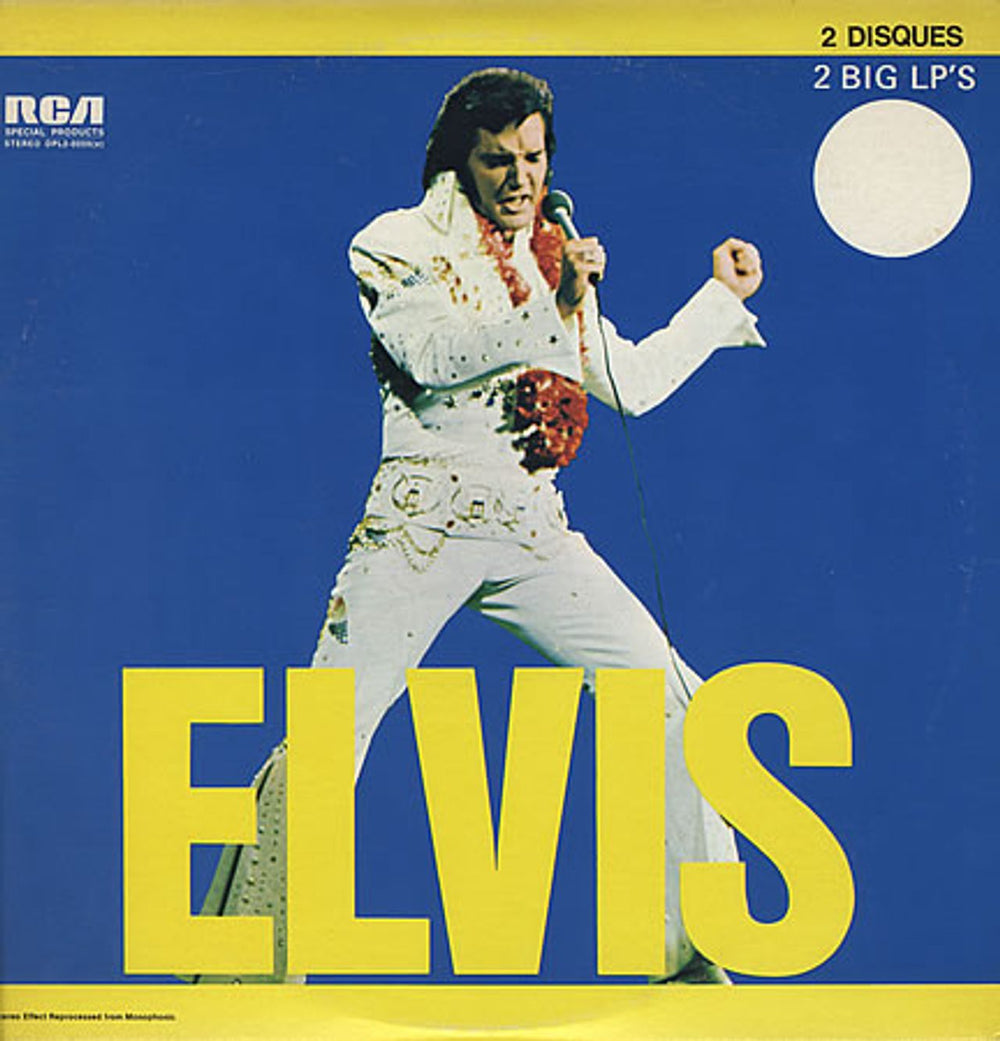 Elvis Presley Elvis Canadian 2-LP vinyl record set (Double LP Album) DPL2-0056