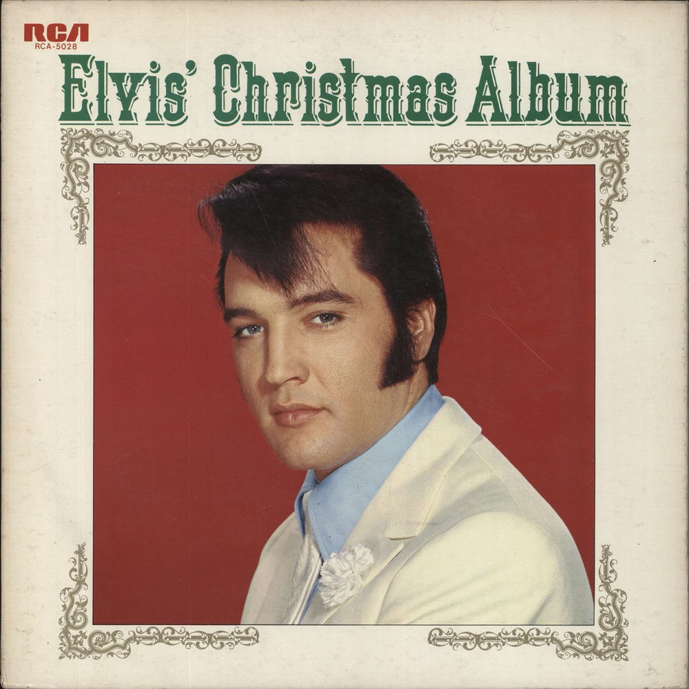 Elvis Presley Elvis' Christmas Album Japanese vinyl LP album (LP record) RCA-5028