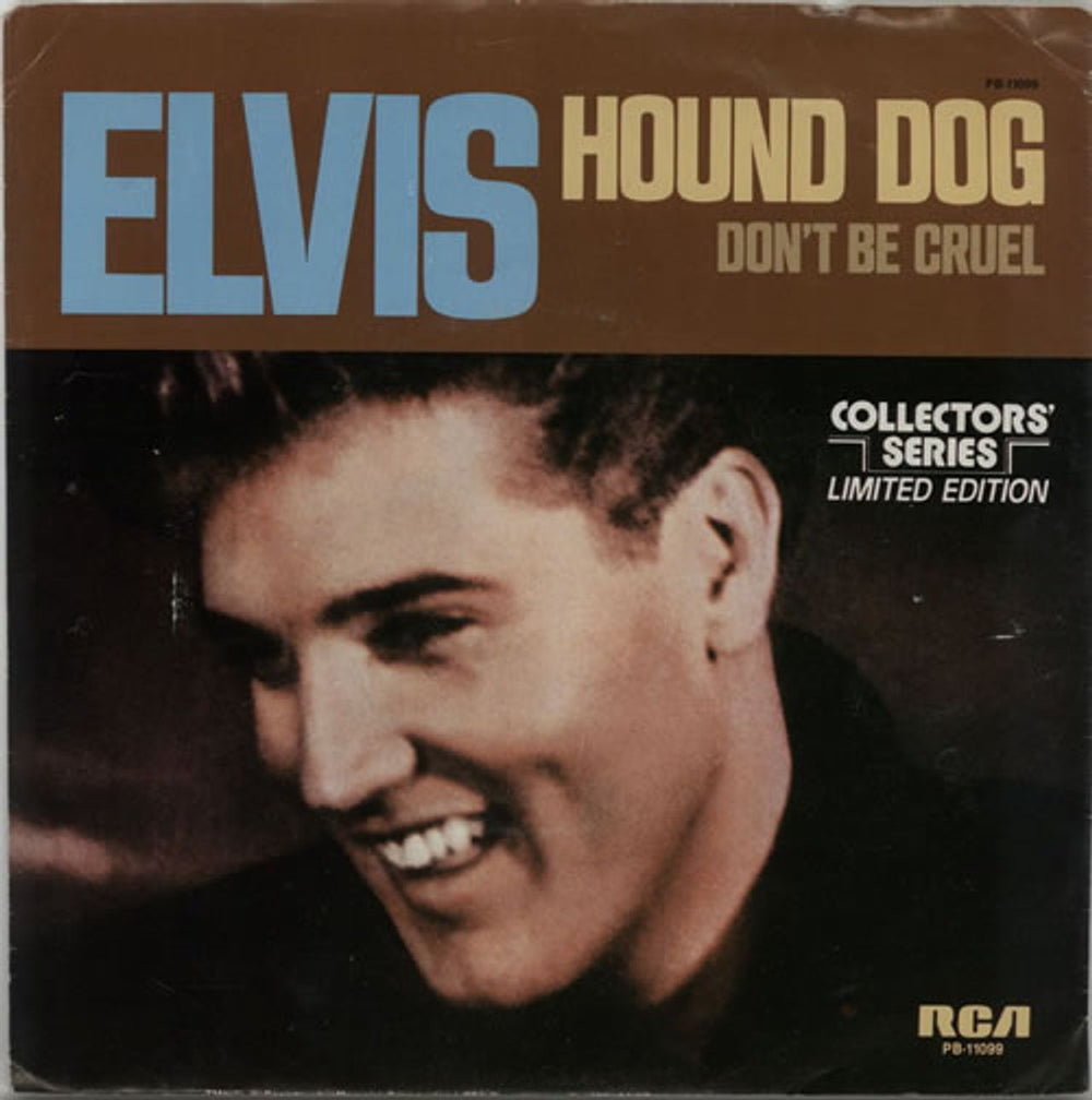 Elvis Presley Hound Dog US 7" vinyl single (7 inch record / 45) PB-11099