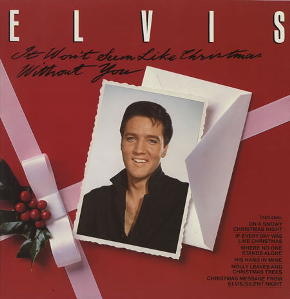 Elvis Presley It Won't Seem Like Christmas Without You German vinyl LP album (LP record) NL89025