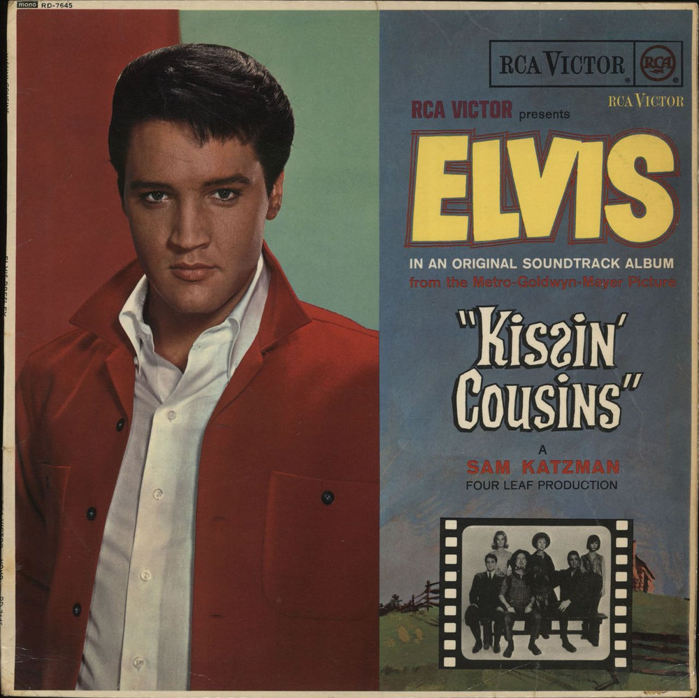 Elvis Presley Kissin Cousins - Red Spot - EX UK vinyl LP album (LP record) RD-7645