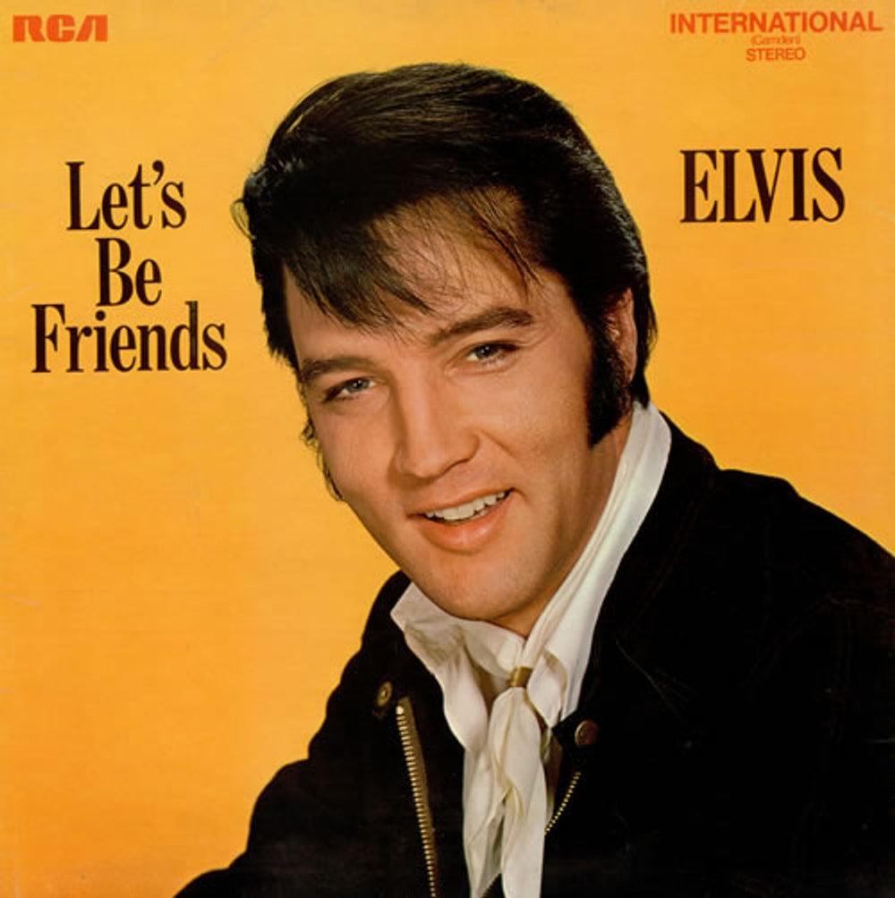 Elvis Presley Let's Be Friends UK vinyl LP album (LP record) INTS1103