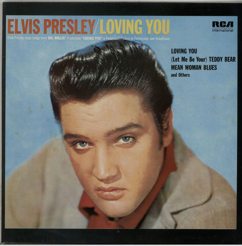 Elvis Presley Loving You UK vinyl LP album (LP record) INTS5109