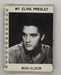 Elvis Presley My Elvis Presley Mini-Album UK book