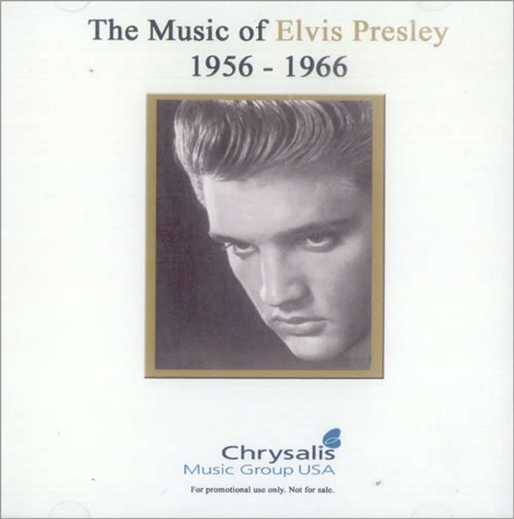 Elvis Presley The Music Of Elvis Presley 1956-1966 US Promo CD-R acetate CDR ACETATE