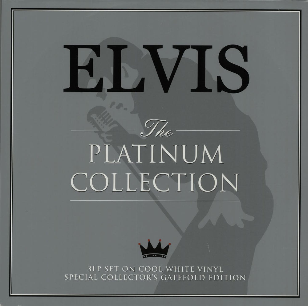 Elvis Presley The Platinum Collection - White Vinyl UK 3-LP vinyl record set (Triple LP Album) NOT3LP195