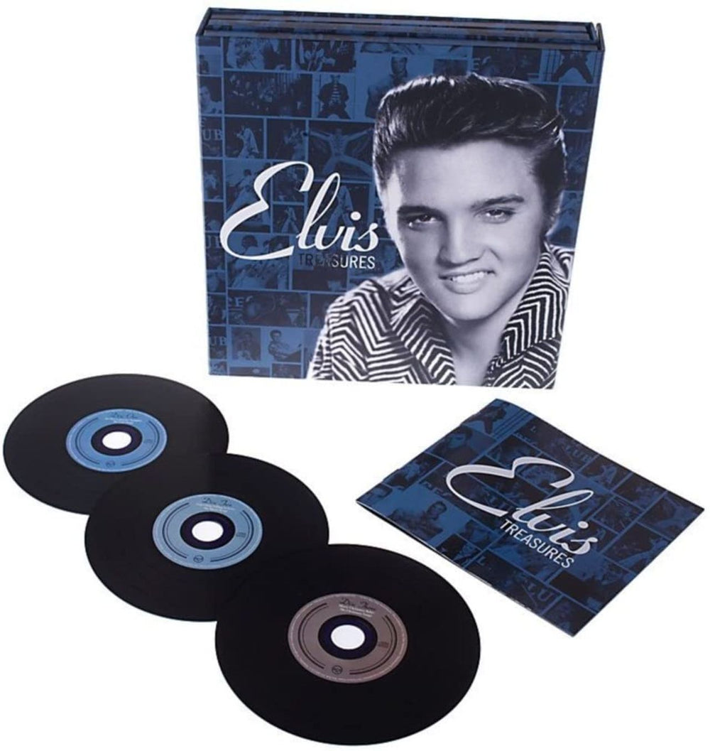 Elvis Presley Treasures UK CD Album Box Set 88697930292