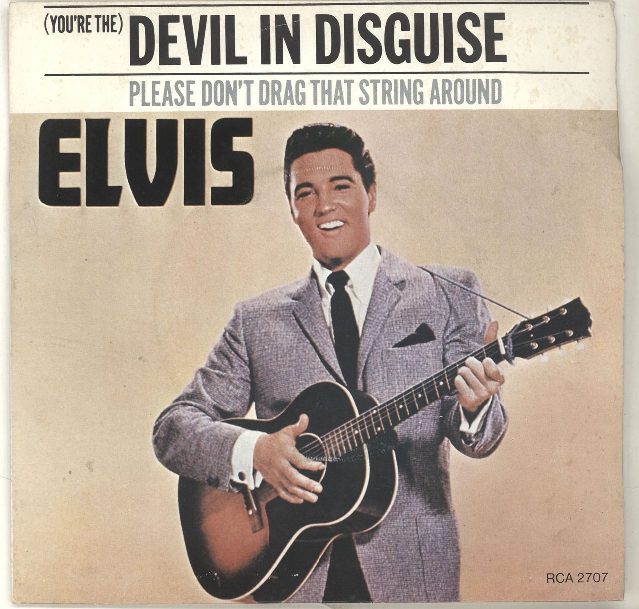 Elvis Presley (You're The) Devil In Disguise UK 7" vinyl — RareVinyl.com