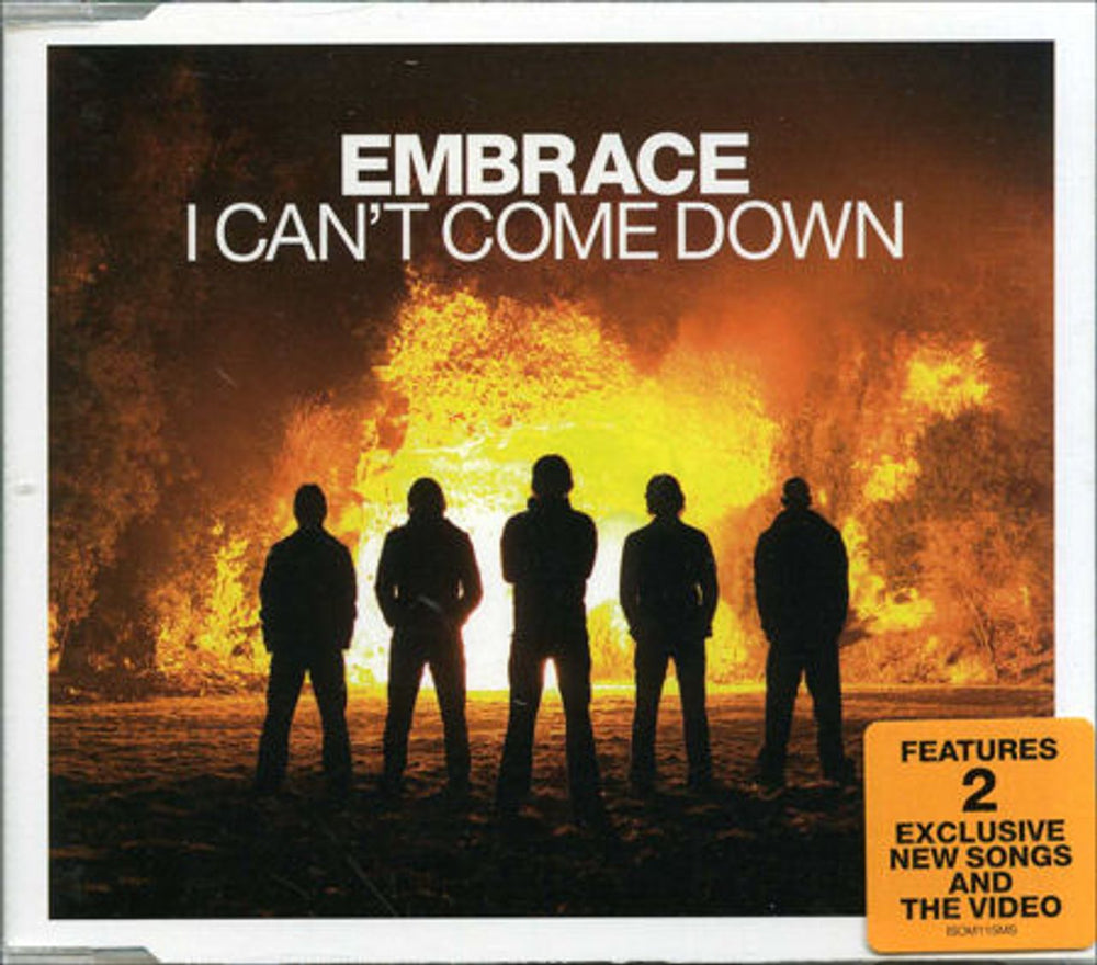 Embrace I Can't Come Down UK CD single (CD5 / 5") ISOM115MS