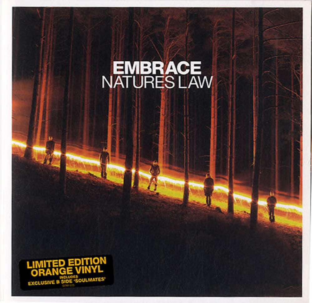 Embrace Nature's Law - Orange Vinyl UK 7" vinyl single (7 inch record / 45) ISOM103S