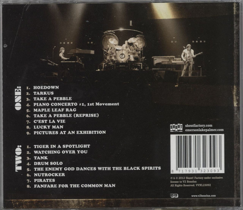 Emerson Lake & Palmer Live At Nassau Coliseum '78 French 2 CD album set (Double CD) 8717931323093