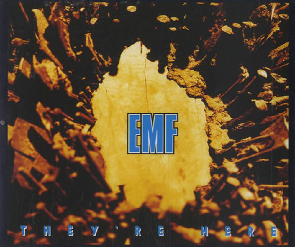 EMF They're Here UK CD single (CD5 / 5") CDR6121