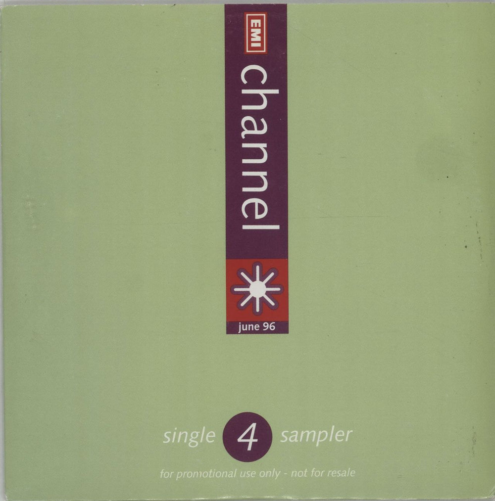 EMI Records EMI Channel Single Sampler #4 UK Promo CD album (CDLP) CHANNEL4