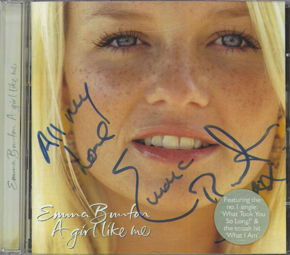 Emma Bunton A Girl Like Me - Autographed UK CD album (CDLP) CDV2935