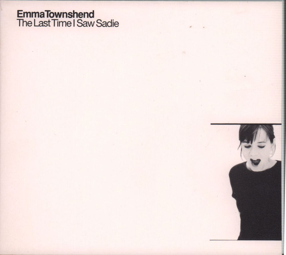 Emma Townshend The Last Time I Saw Sadie UK CD single (CD5 / 5") EW142CD