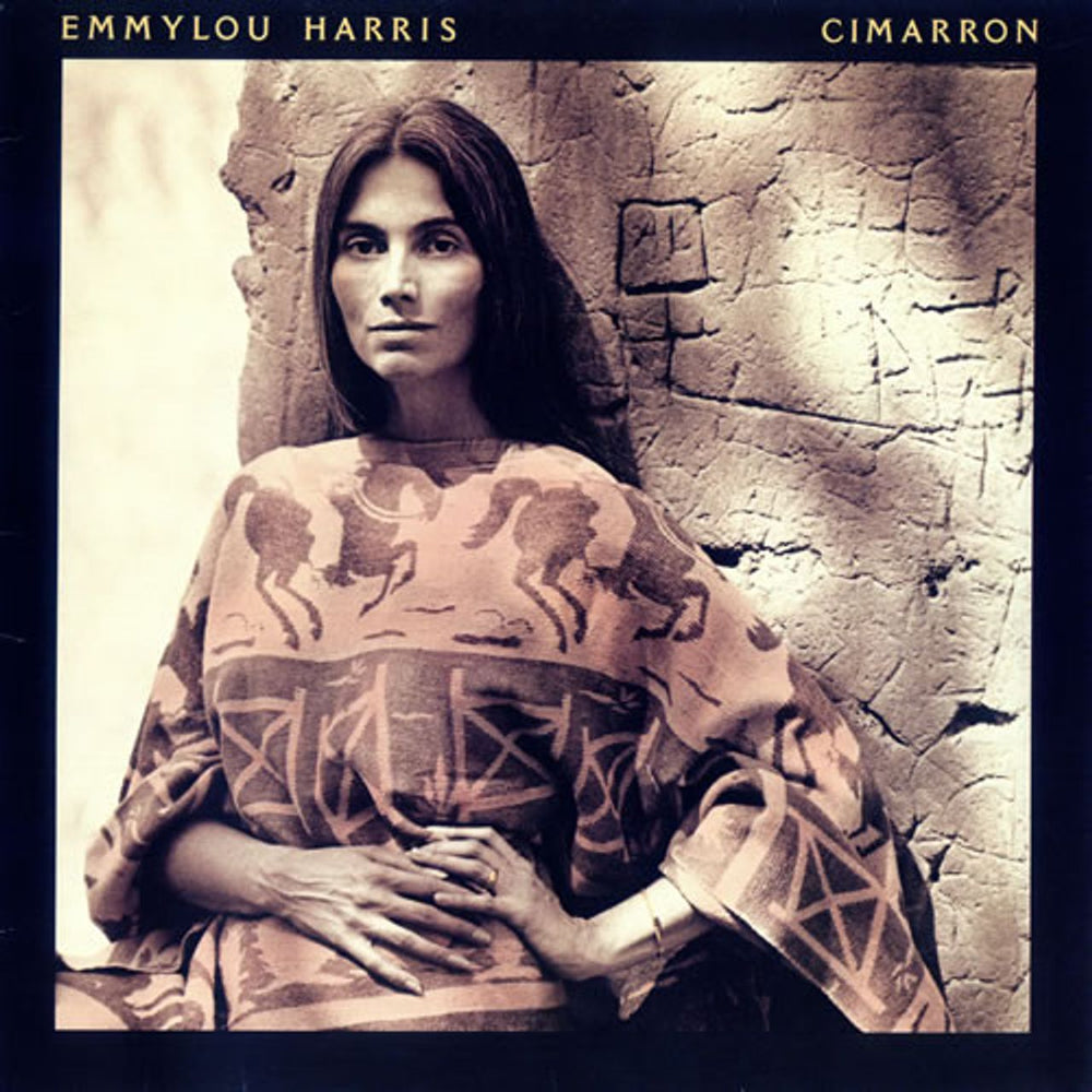 Emmylou Harris Cimarron UK vinyl LP album (LP record) K56955