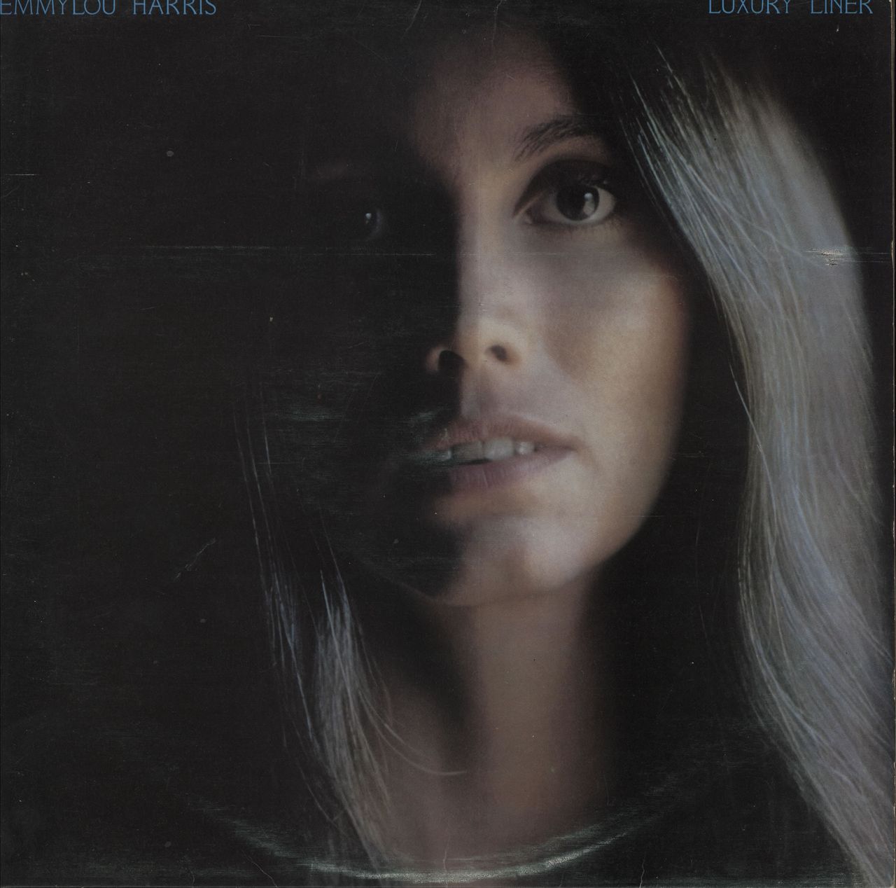 Emmylou Harris Luxury Liner - Laminated sleeve UK Vinyl LP — RareVinyl.com