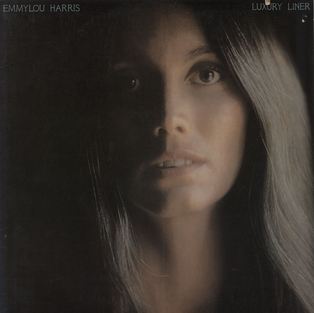 Emmylou Harris Luxury Liner US vinyl LP album (LP record) BSK3115