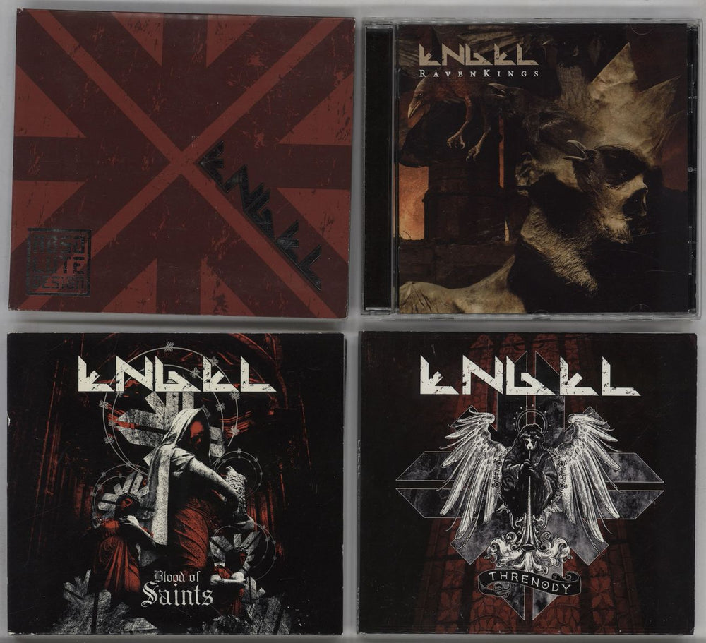 Engel 2007-2014 Four Studio Albums UK 3-CD album set (Triple CD) FOUR ALBUM BUNDLE