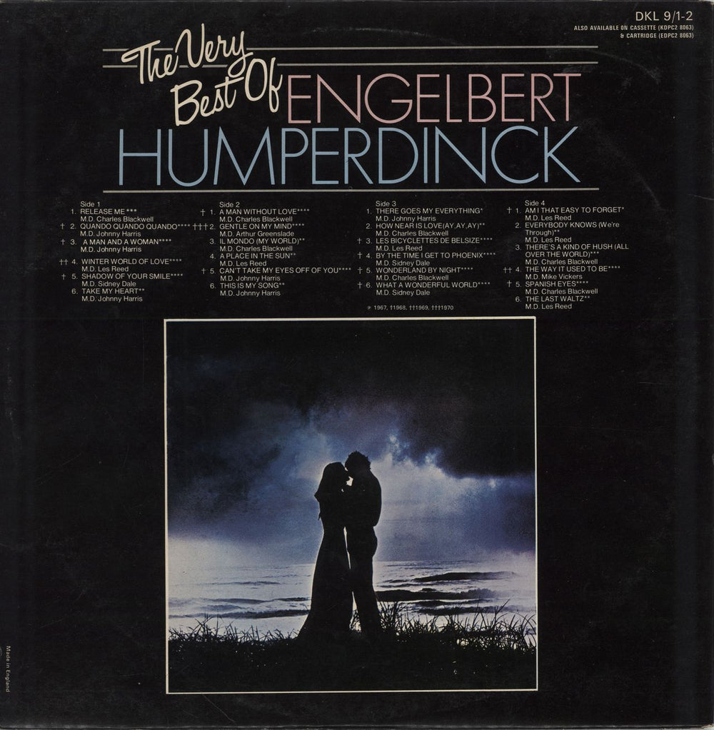 Engelbert Humperdinck (Singer) The Very Best Of Englebert Humperdinck UK 2-LP vinyl record set (Double LP Album)