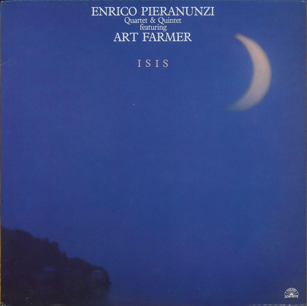 Enrico Pieranunzi Trio Isis UK vinyl LP album (LP record) SN1021