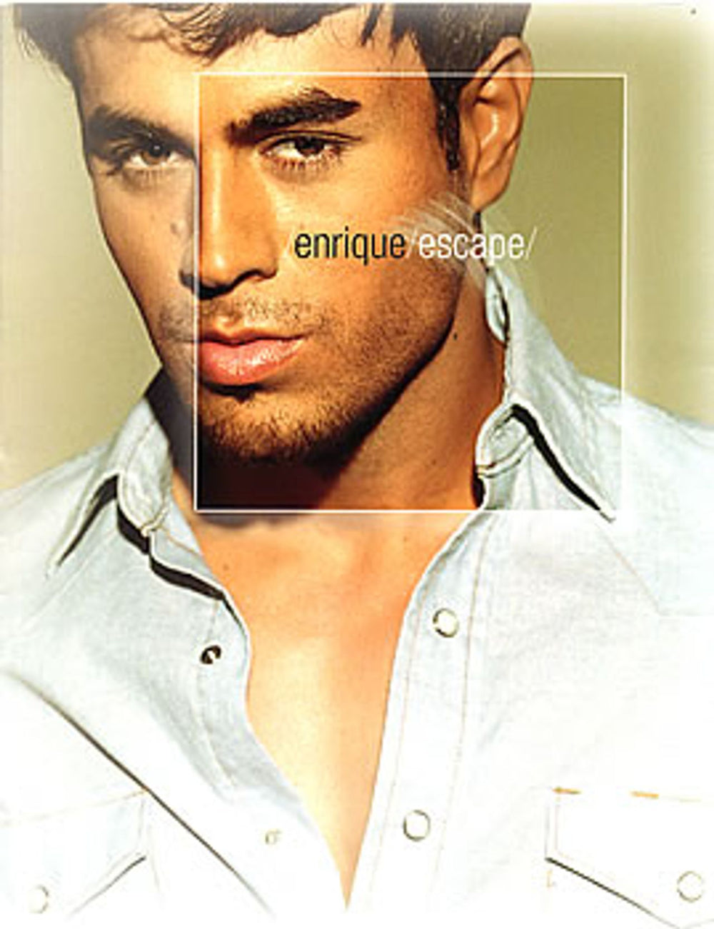 Enrique Iglesias Escape US Promo media press pack PRESS PACK