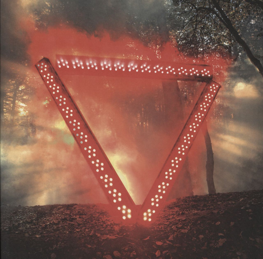 Enter Shikari A Flash Flood of Colour - Yellow and White in Red Vinyl UK vinyl LP album (LP record) LPAMBR015