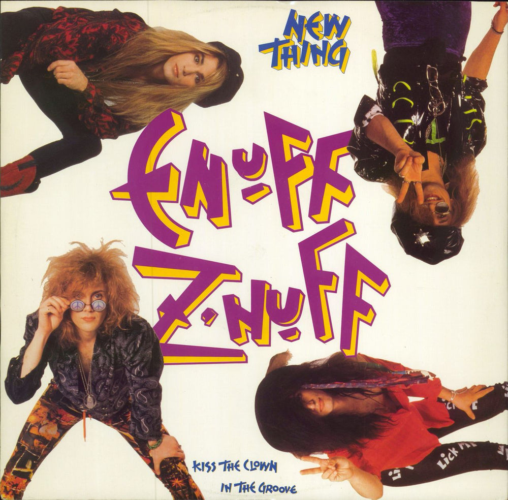 Enuff Z' Nuff New Thing UK 12" vinyl single (12 inch record / Maxi-single) B8990T