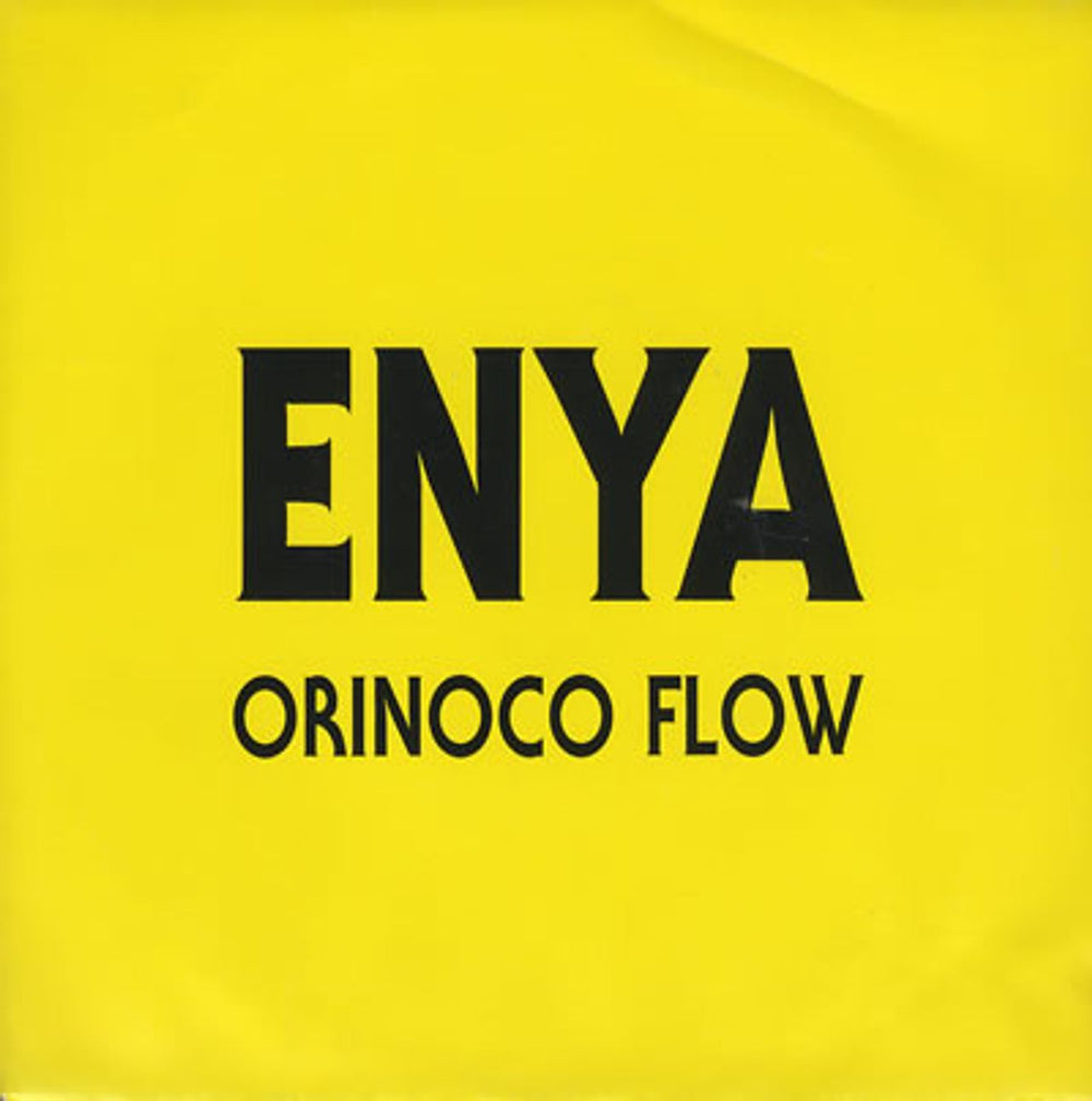 Enya Orinoco Flow Spanish Promo 7" vinyl single (7 inch record / 45) 1.014