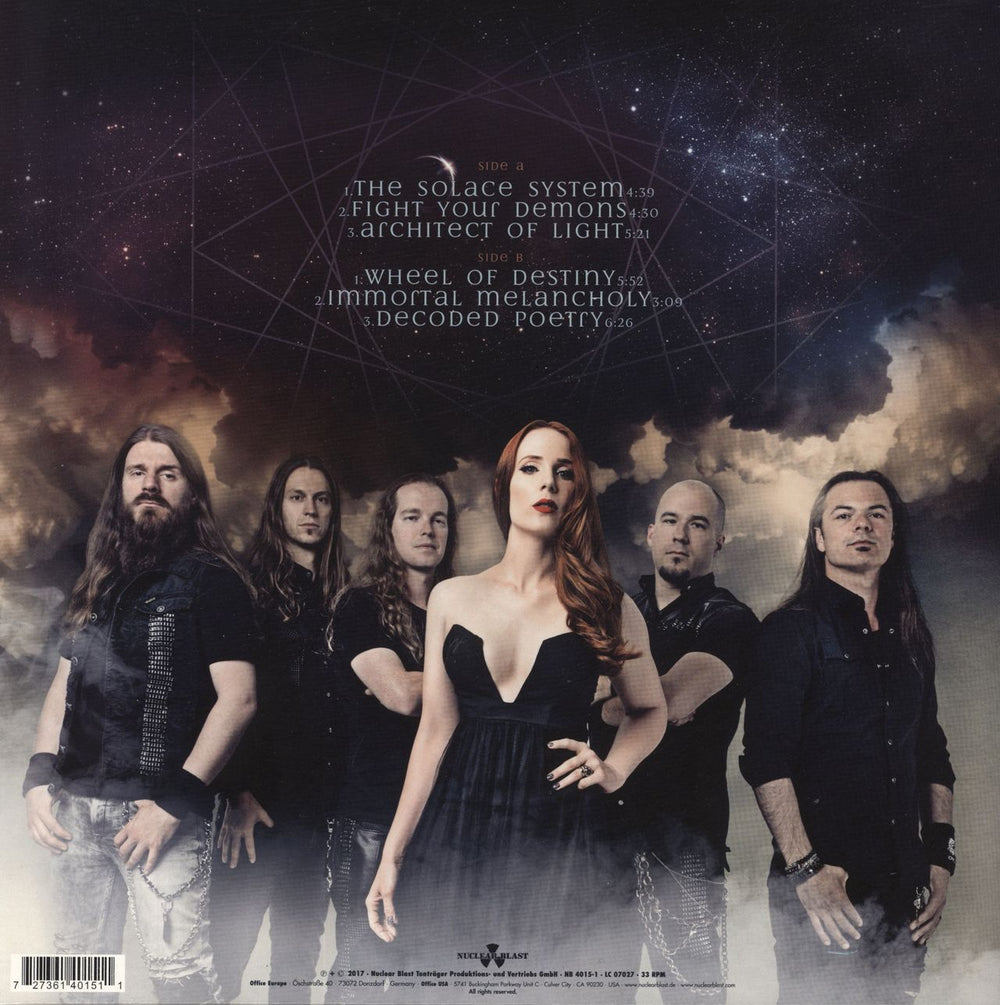 Epica The Solace System German 12" vinyl single (12 inch record / Maxi-single) 727361401511