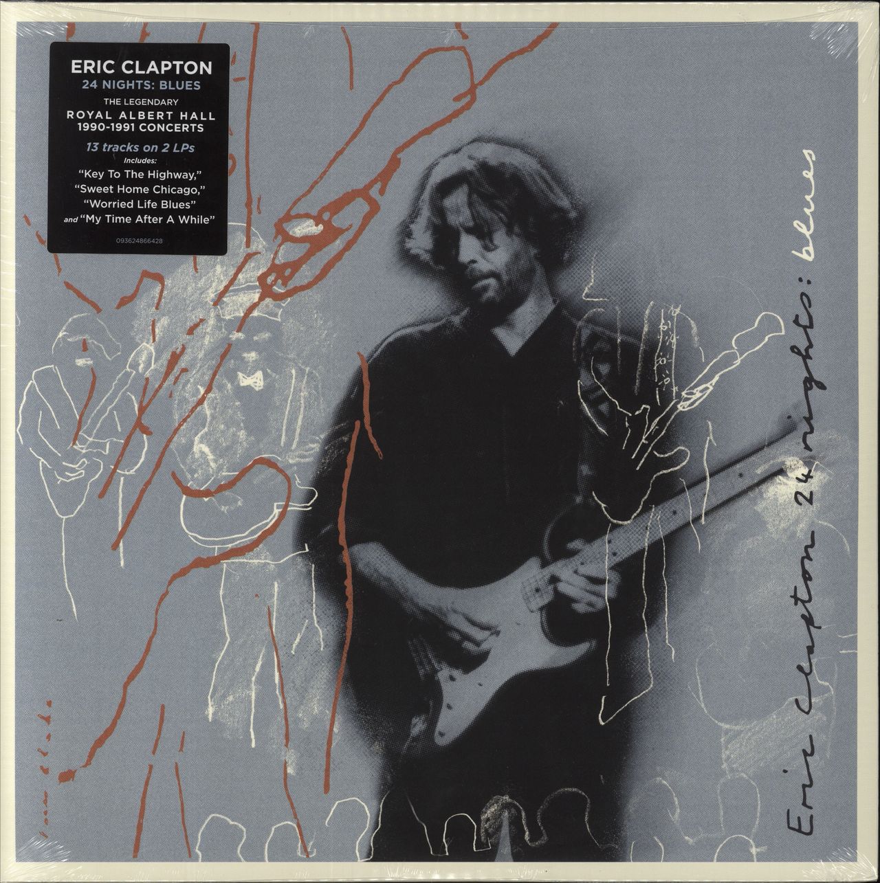 Eric Clapton 24 Nights: Blues + Hype Sticker - Sealed UK 2-LP vinyl se —  RareVinyl.com