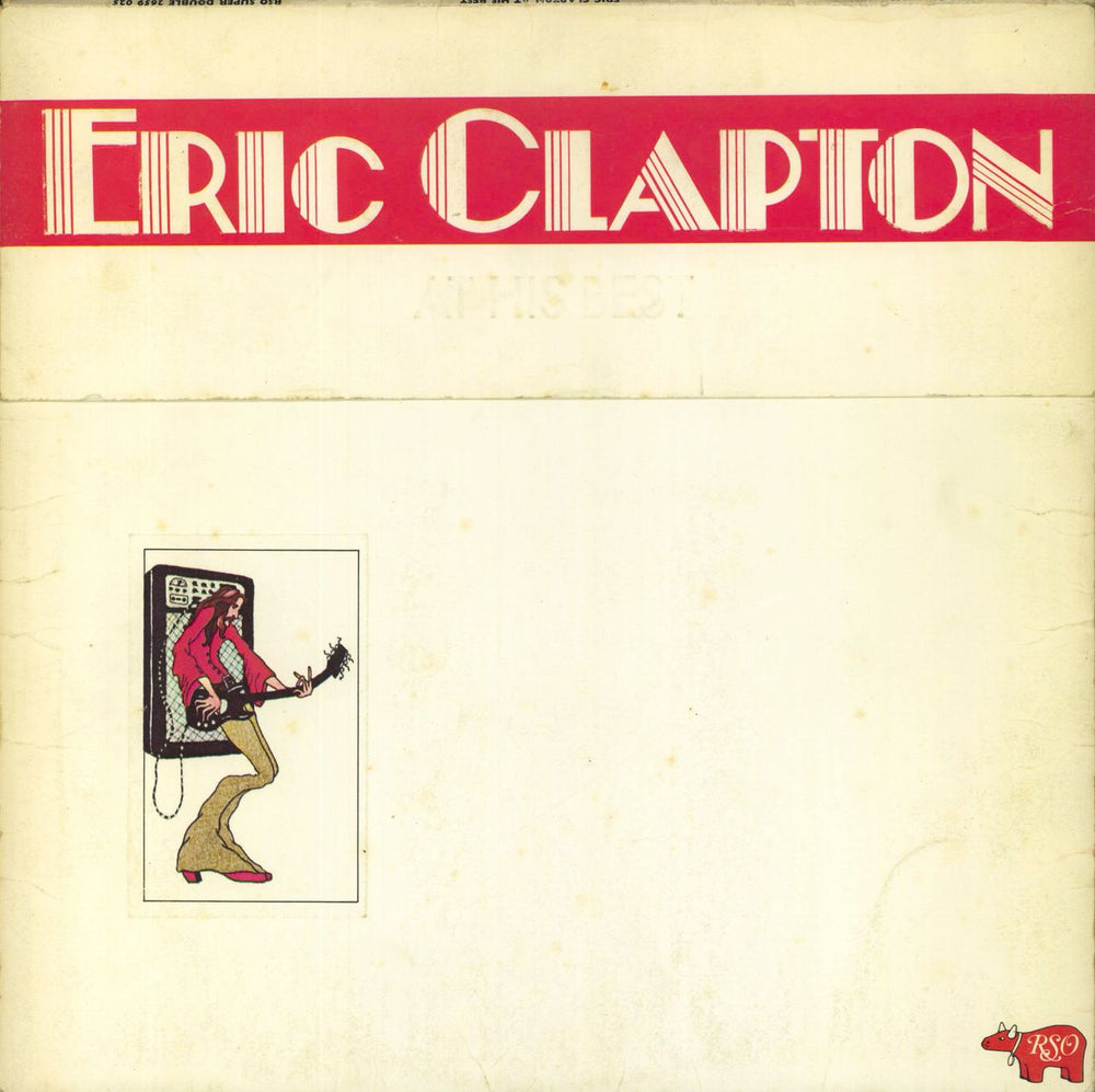 Eric Clapton At His Best - VG UK 2-LP vinyl record set (Double LP Album) 2659025