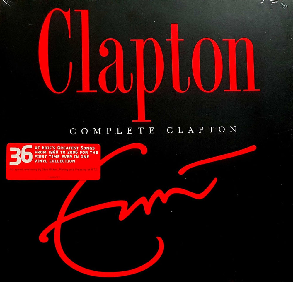 Eric Clapton Complete Clapton - Sealed US Vinyl Box Set 566004-1