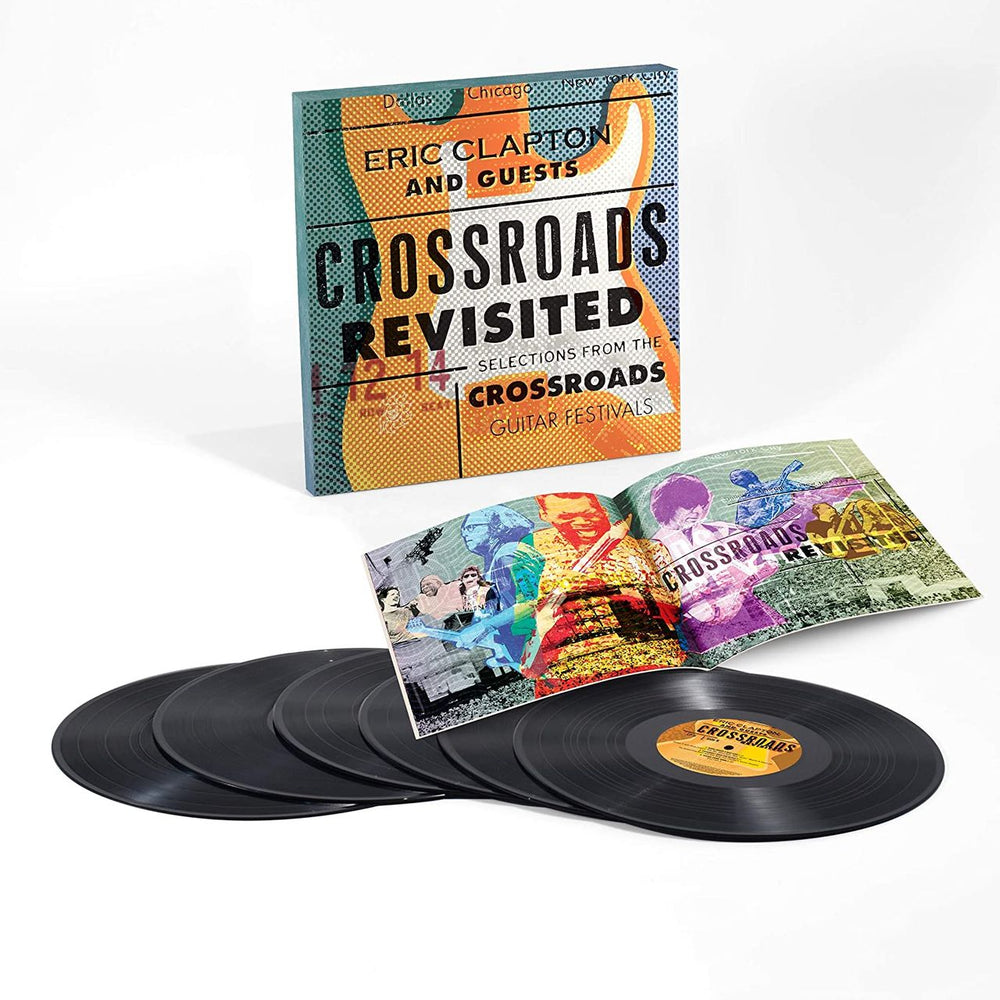 Eric Clapton Crossroads Revisited (Selections From The Crossroads Guitar Festivals) UK Vinyl Box Set R1552322