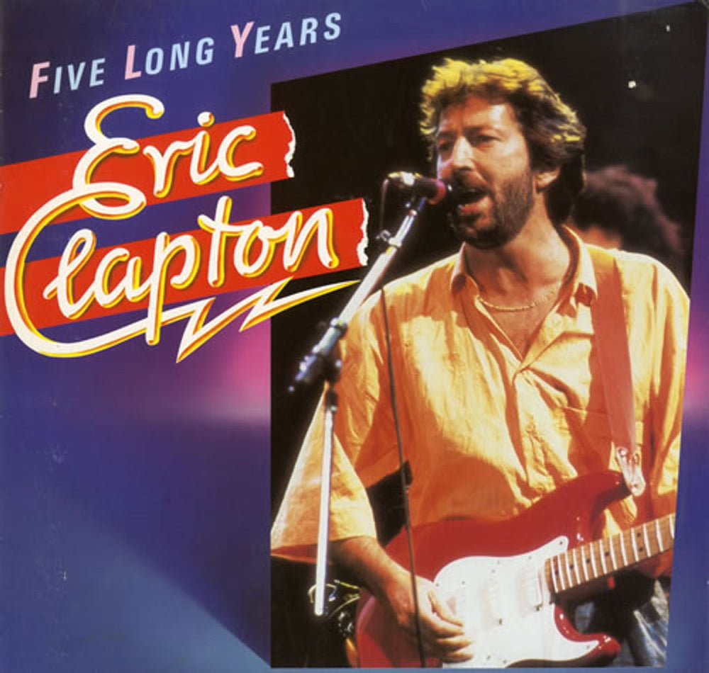 Eric Clapton Five Long Years German vinyl LP album (LP record) 2215515