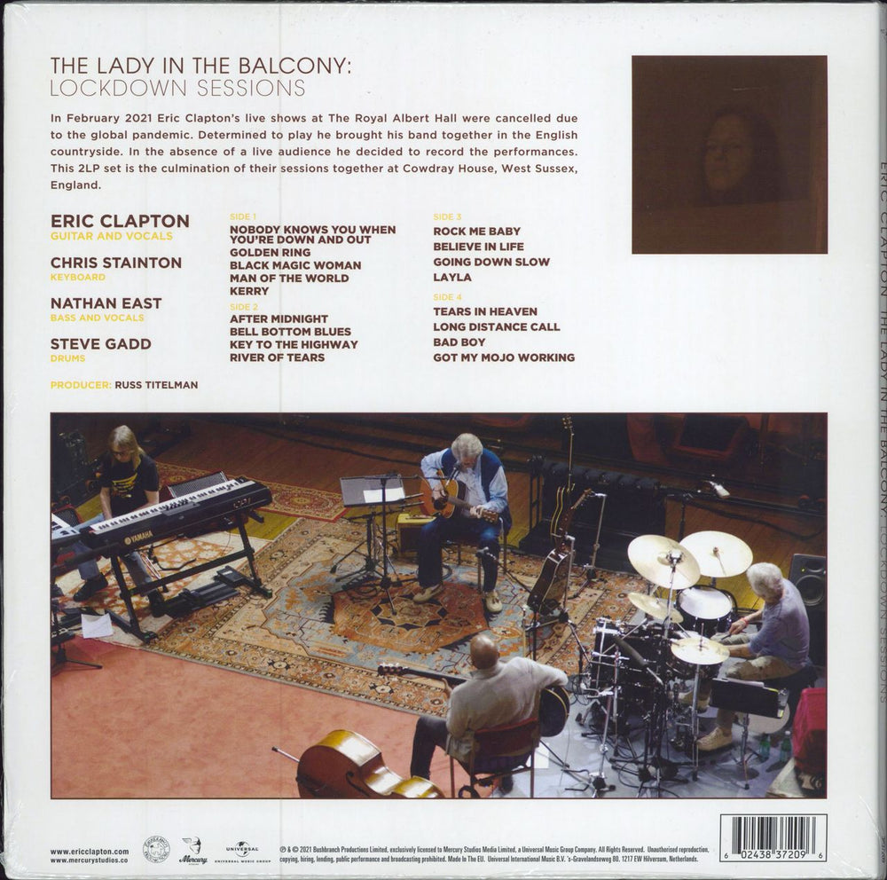 Eric Clapton The Lady In The Balcony - Hype Stickered Open Shrink UK 2-LP vinyl record set (Double LP Album) 602438372096