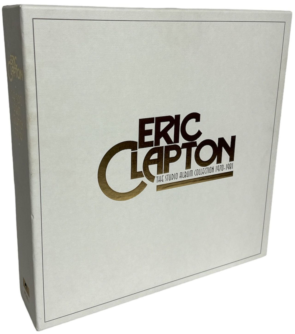 Eric Clapton The Studio Album Collection 1970-1981 - EX UK Vinyl Box Set 475027-7