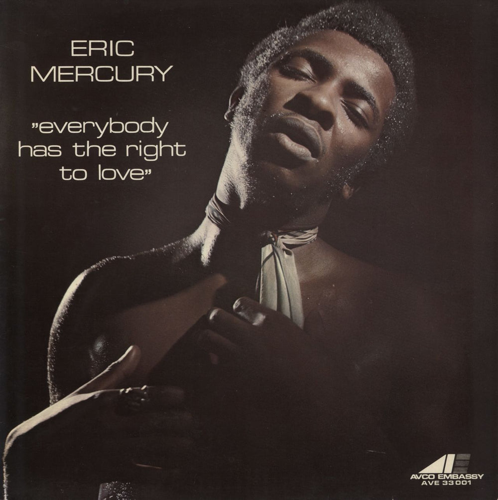 Eric Mercury Everybody Has The Right To Love French vinyl LP album (LP record) AVE33001